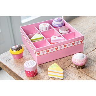 Pastry assortment in gift box